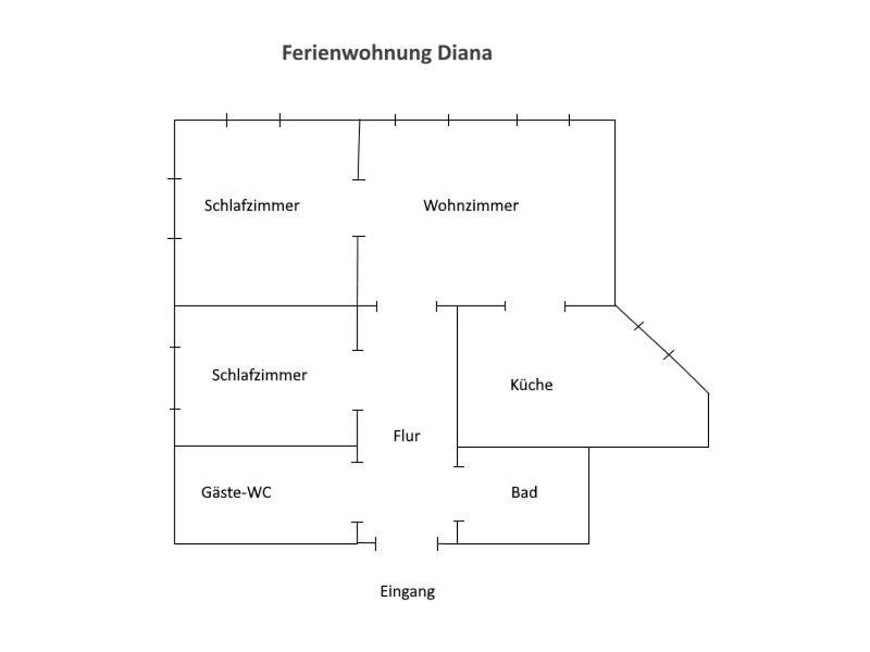 Ferienwohnung Diana Wilhelmshaven Dış mekan fotoğraf